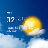 Transparent Clock and Weather(Unlock)_playmod.games