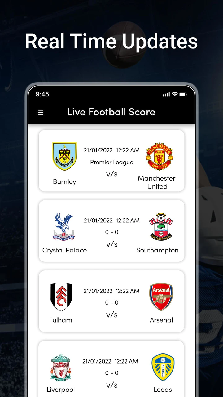 Foot Streaming Android Download Football TV Live Streaming HD MOD APK v1.4 for Android
