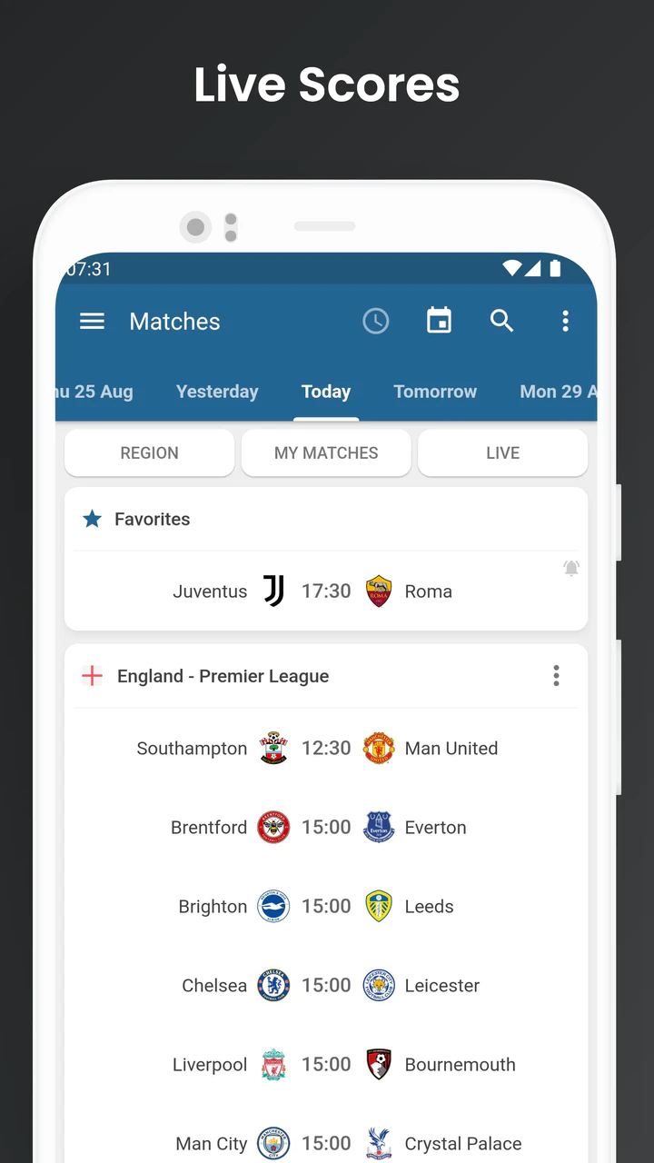 Download Footba11 - Soccer Live Scores Mod Apk V7.5.1 For Android