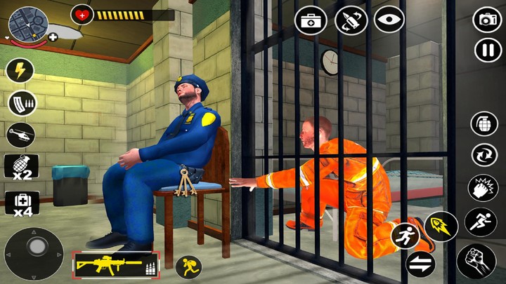 Grand Jail Prison Break Escape Ảnh chụp màn hình trò chơi