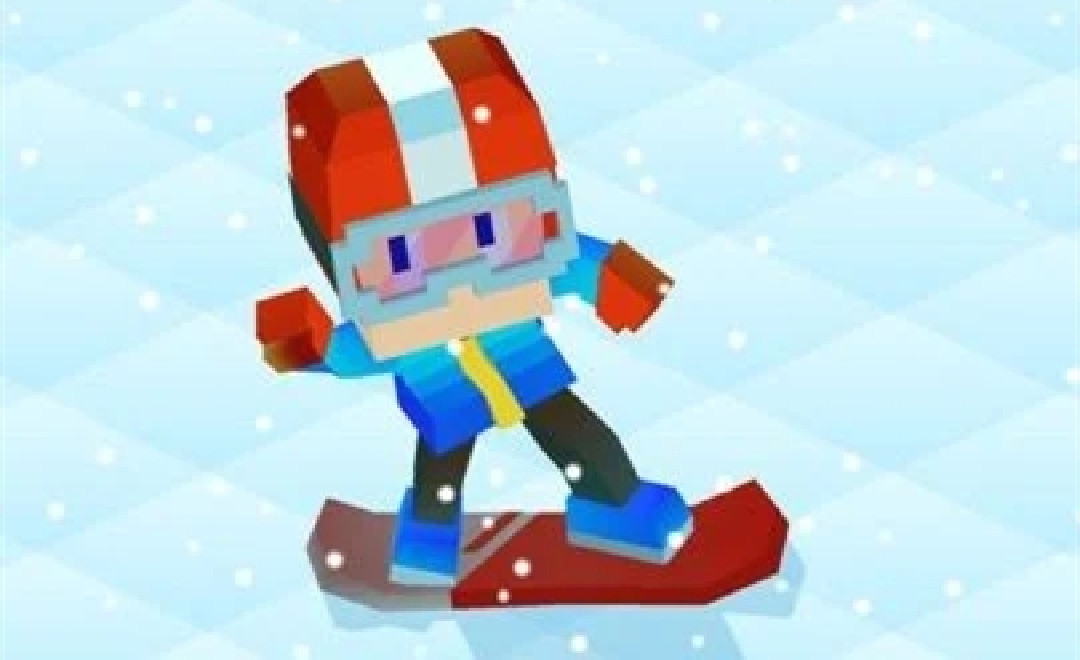 Blocky Snowboarding(Free trial all roles)