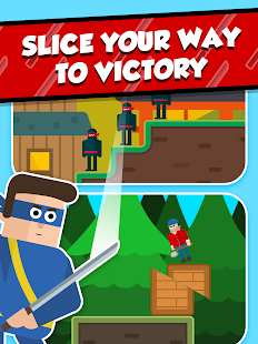 Mr Ninja - Slicey Puzzles(破解版) screenshot image 12_playmods.net