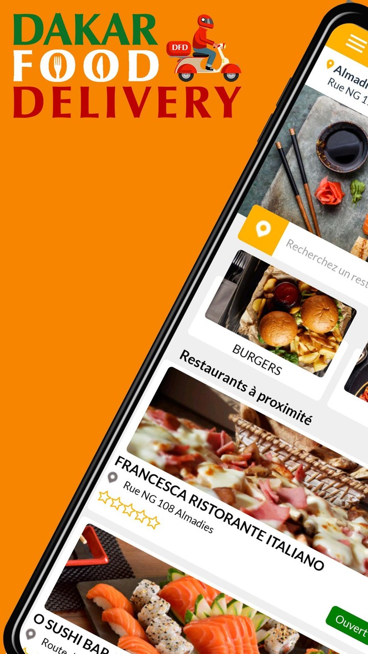 Dakar Food: Order Food Deliver