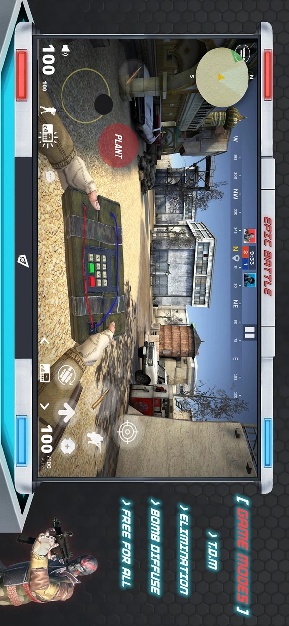 Epic Battle CS GO Mobile Game(Mod Menu) screenshot image 1_playmod.games