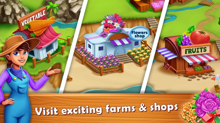 Farm Fest : ألعاب الزراعة