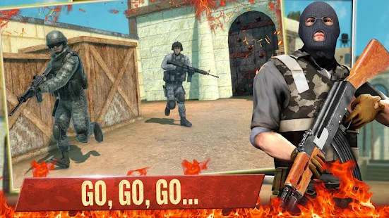 FPS Commando Shooting Games(Unlimited Money) screenshot image 1_playmods.net