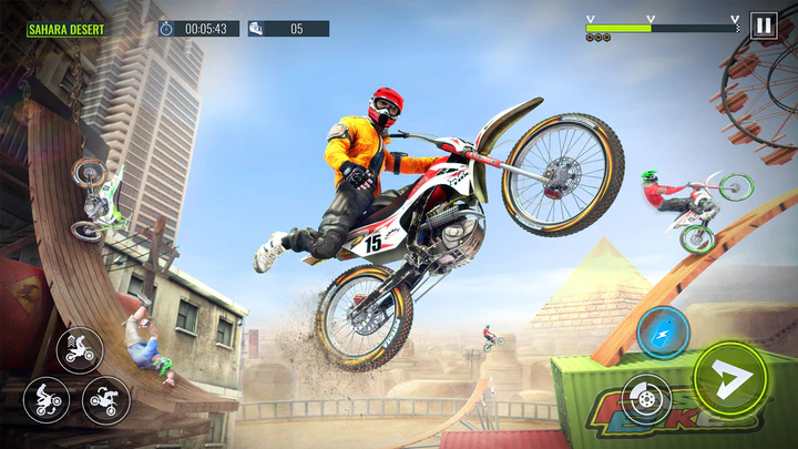 665 Game Stunt Bike Freestyle Mod Apk  Latest