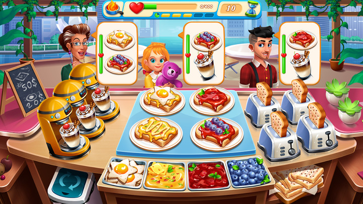 Cooking Sizzle: Master Chef(tiền không giới hạn) screenshot image 5 Ảnh chụp màn hình trò chơi