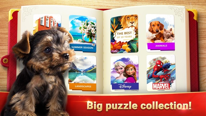 Magic Jigsaw Puzzles - Game HD_playmods.games