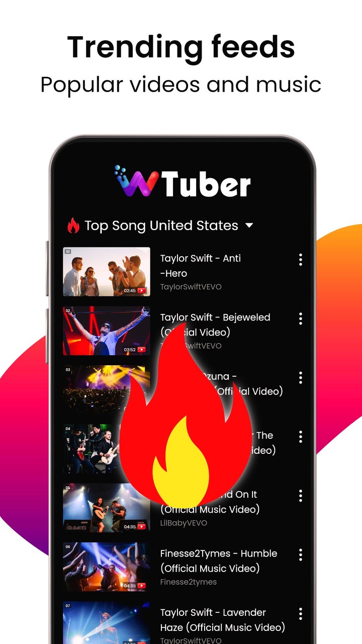 wTuber-Video Player all format