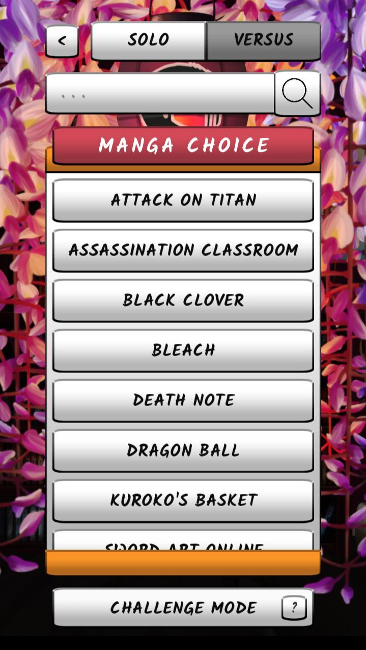 Manga Quiz - Take a Quiz !_playmod.games