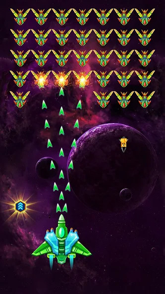 Galaxy Attack: Alien Shooter(Unlimited Coins) screenshot image 1_playmods.games