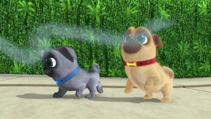 are puppy dog pals at disney world