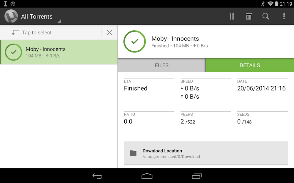 uTorrent Pro - Torrent App(No Ads) screenshot image 6_playmods.net