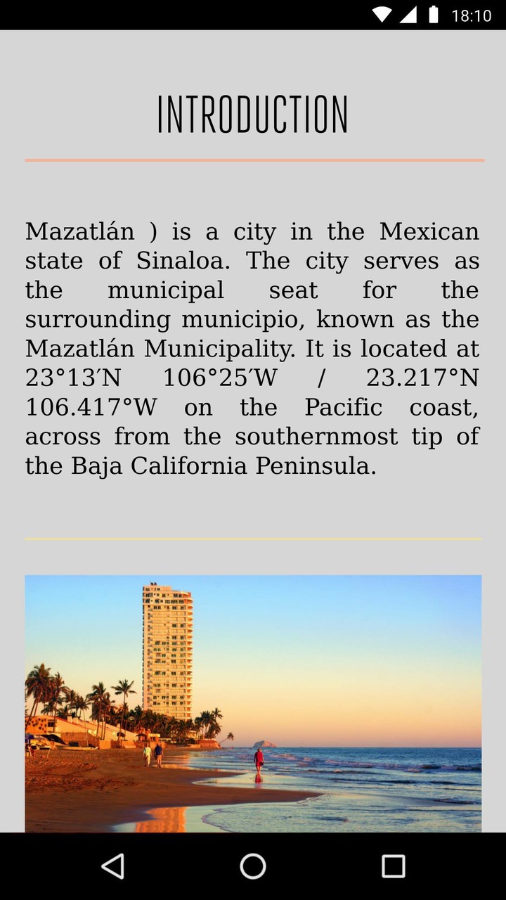 Mazatlán Travel Guide Ảnh chụp màn hình trò chơi