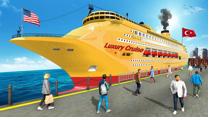 Sea Port Cruise Ship Simulator Ảnh chụp màn hình trò chơi