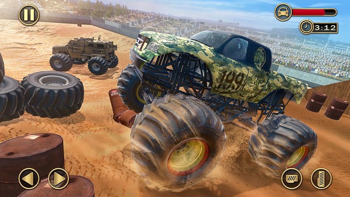 Fearless US Monster Truck Game