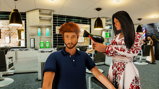 Симулятор стрижки парикмахерск(Платно бесплатно) screenshot image 3