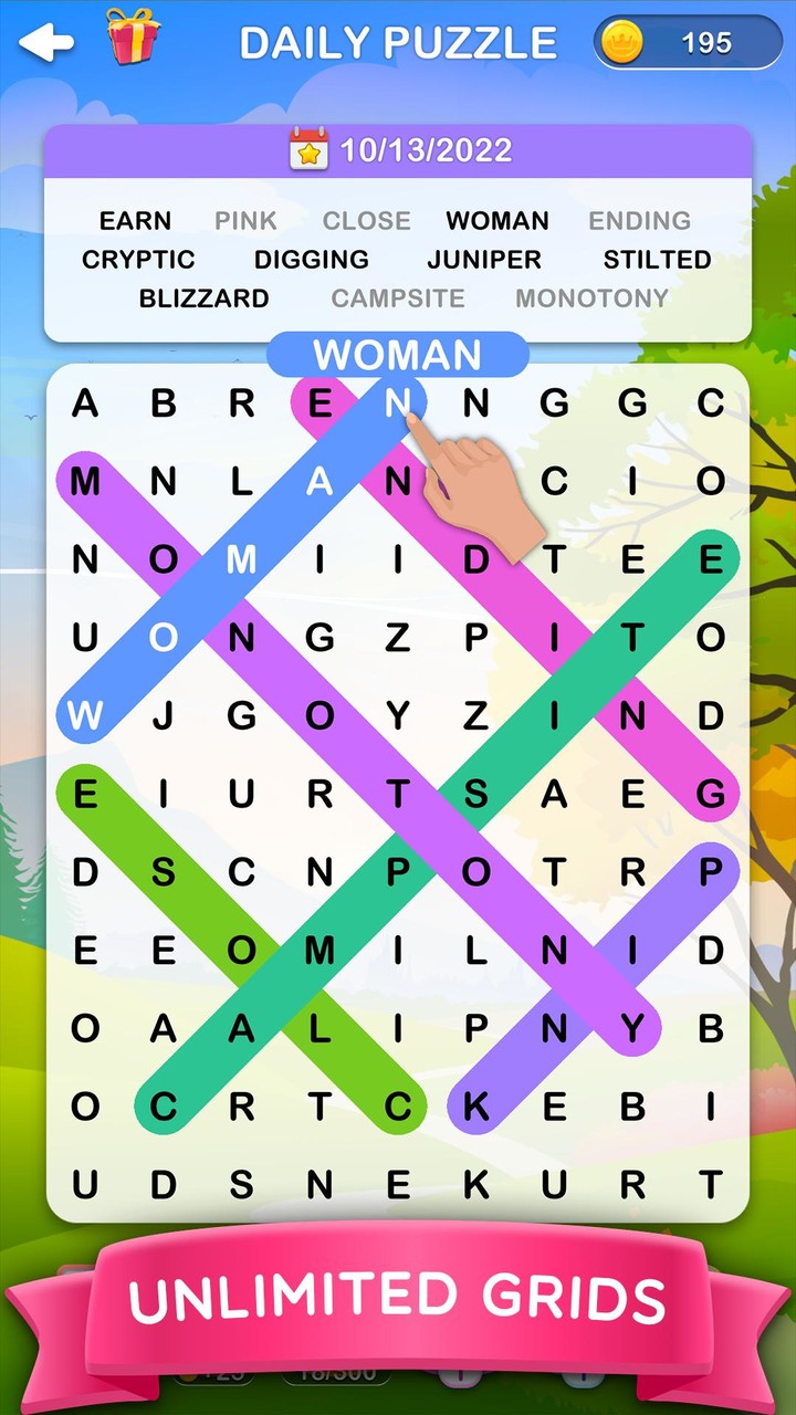 Word Search 2 - Hidden Words_playmod.games