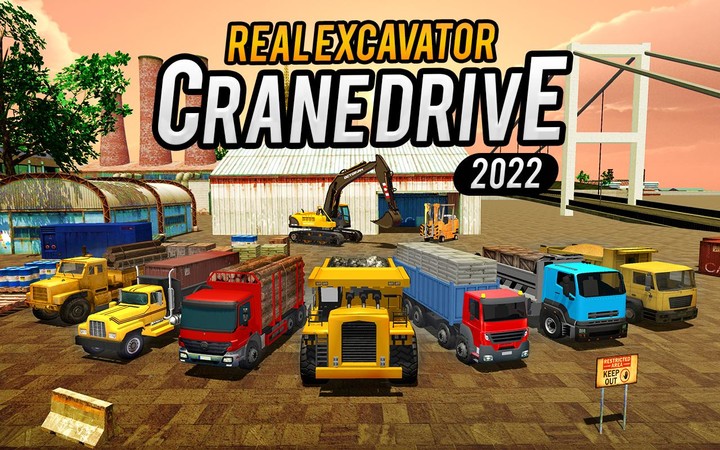 Sand Excavator Crane Games 3d Ảnh chụp màn hình trò chơi