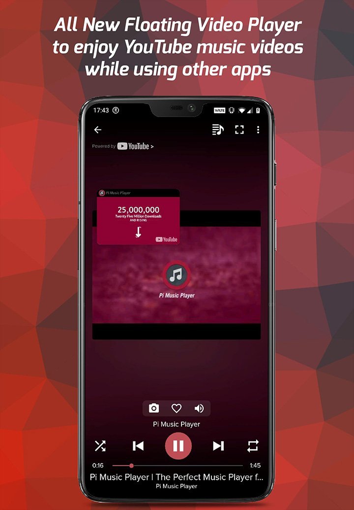 Pi Music Player MOD APK 3.1.4.4 (Paid Unlocked)_playmods.games