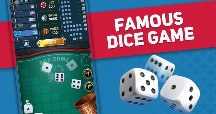 Farkle online - 10000 Dice Game‏