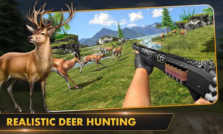 Download Wild Deer Hunt 2021: Animal Shooting Games MOD APK  for Android