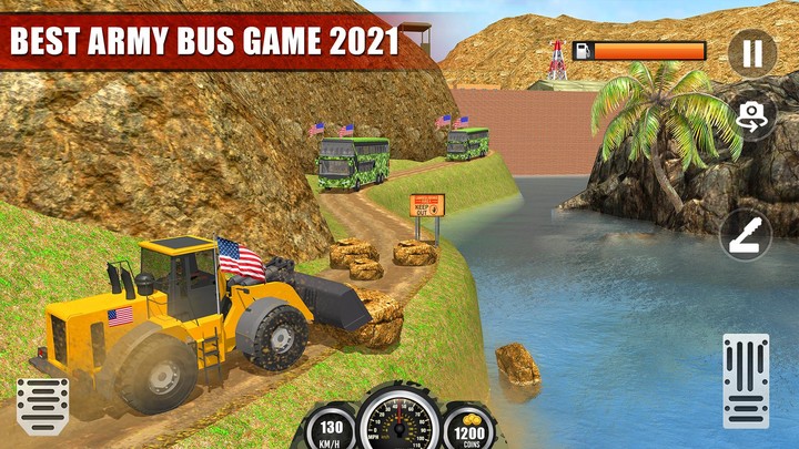 Army Bus Driver Military Coach Ảnh chụp màn hình trò chơi