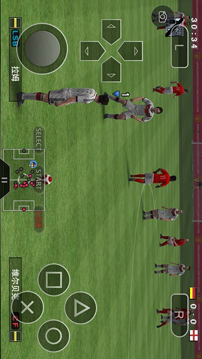 Pro Evolution Soccer 2014(PSP) screenshot image 4_playmods.games