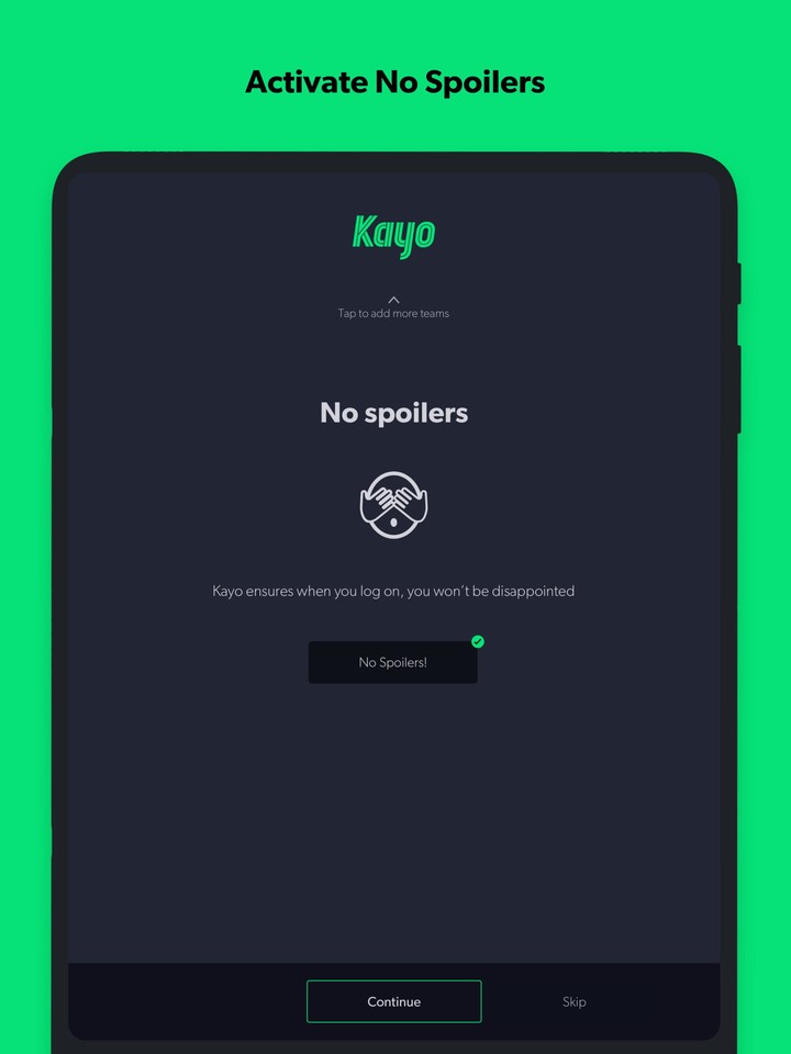 Kayo Sports - for Android TV_playmods.games