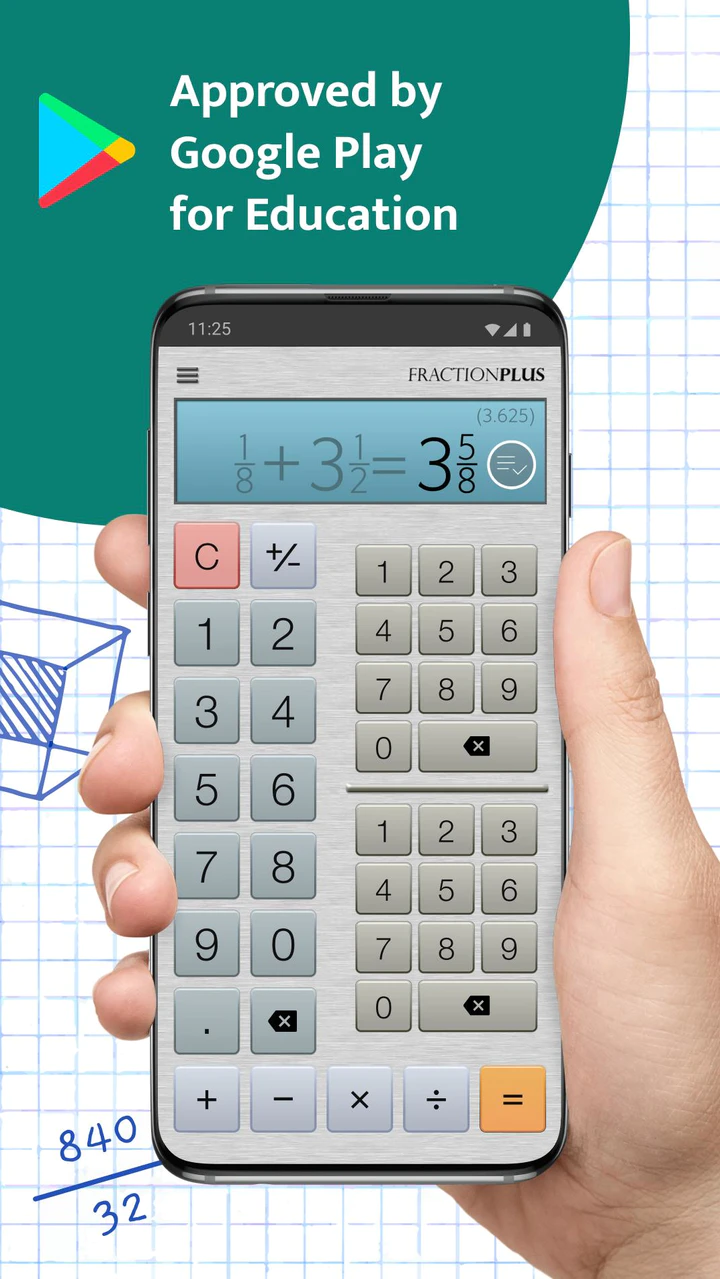 Como Sumar Fracciones En La Calculadora Descargar Fracciones Calculadora Gratis MOD APK v5.3.3 para Android