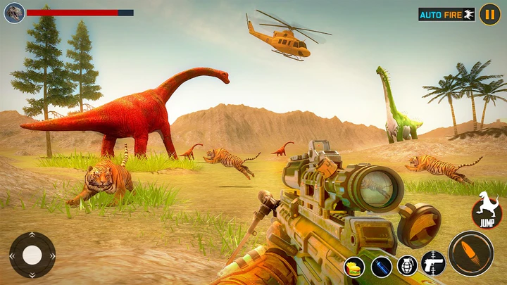 Download Real Dino Animal Hunting Games MOD APK  for Android