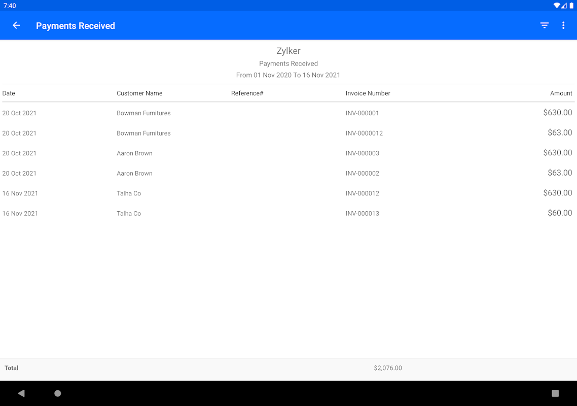 Zoho Invoice - Billing app_playmods.net