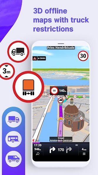 Sygic Truck GPS Navigation & Maps(Unlocked)_playmod.games