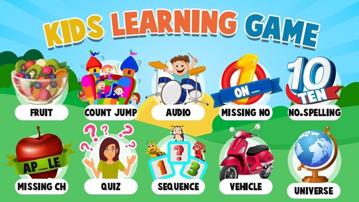 Kids Learning Games - Kids Edu‏