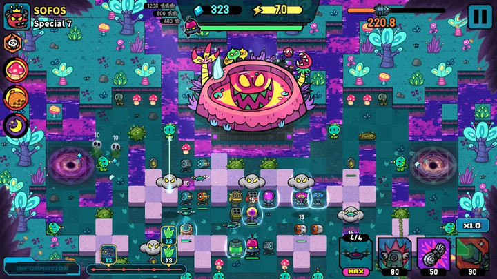 Broken Universe Tower Defense(Unlimited Gold) screenshot image 3_playmods.games