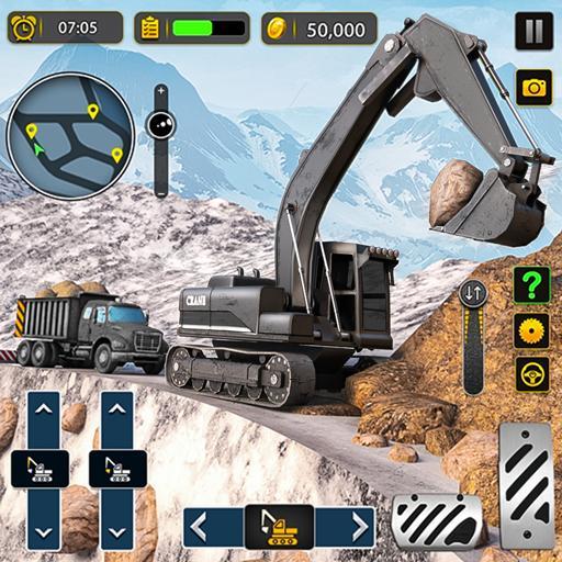 Snow Offroad Construction Game_modkill.com