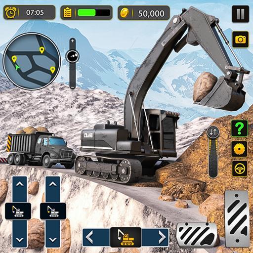 Snow Offroad Construction Game_playmod.games