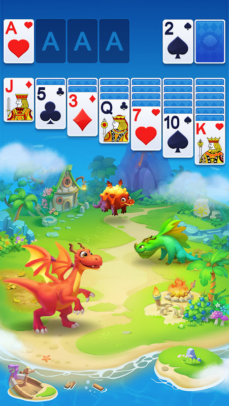 Solitaire Dragons_playmods.games