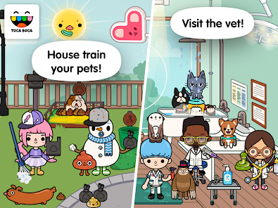 Toca Life Pets(The Full Content) screenshot image 2_modkill.com