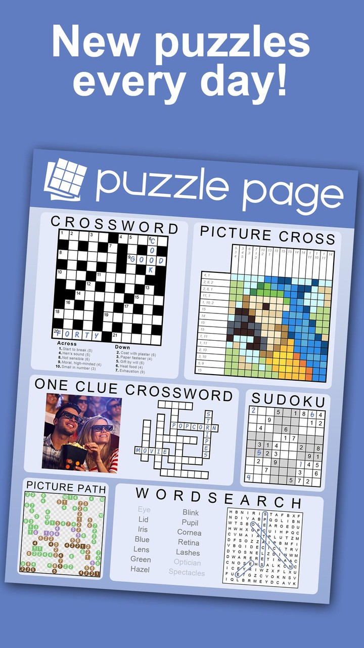 Puzzle Page - Daily Puzzles!_playmods.games