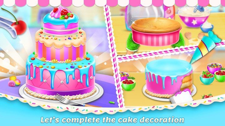 Sweet Bakery - Girls Cake Game_playmods.games