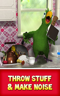 Talking Pierre the Parrot MOD APK 3.7.0.122 (Unlimited Money)_modkill.com