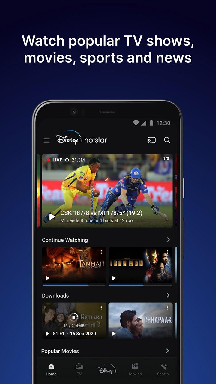 Disney Hotstar(Premium Unlocked) screenshot image 1_modkill.com