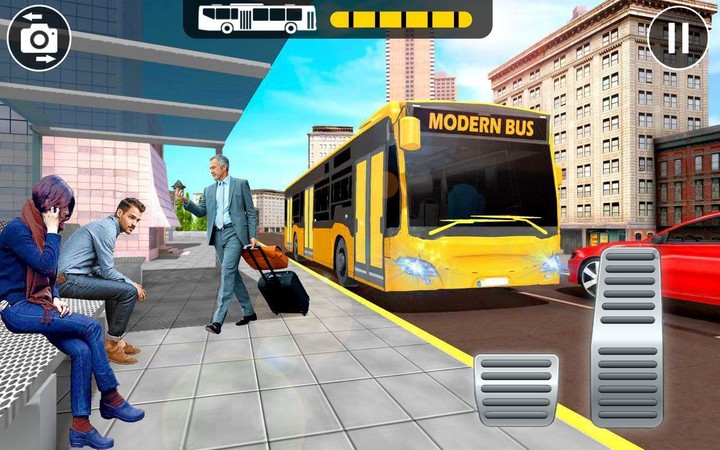 bãi đậu 3d xe buýt Trò chơi Ảnh chụp màn hình trò chơi