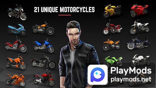 Racing Fever: Moto‏(أموال غير محدودة) screenshot image 2