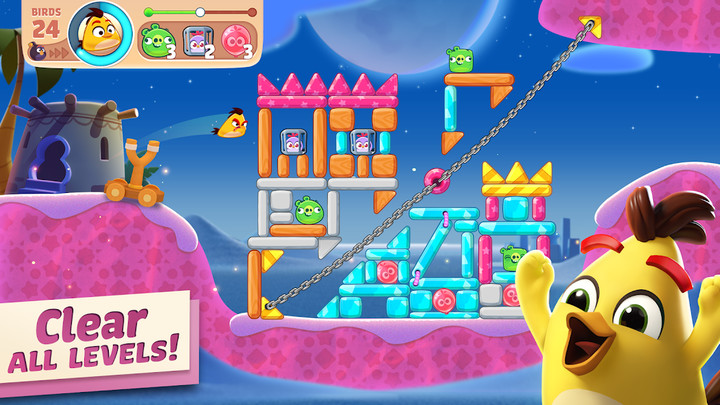Angry Birds Journey(lots of gold coins) screenshot image 3_modkill.com