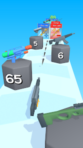 Gun Head Run(Unlimited Currency) screenshot image 3_playmods.net
