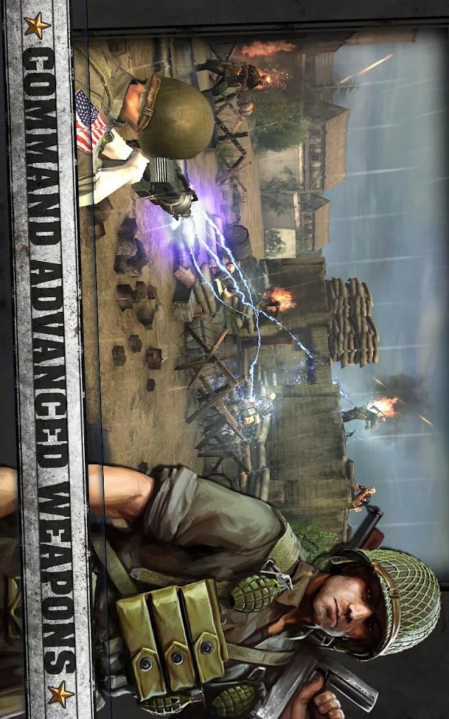 Frontline Commando: D-Day(Unlimited Coins) Game screenshot  2