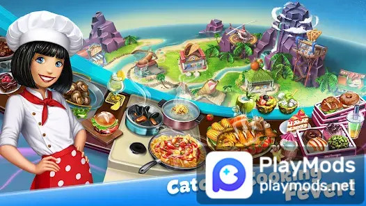 Cooking Fever Restaurant Game(Unlimited Money) screenshot image 1_playmod.games